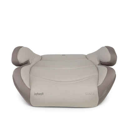 Assento de Elevação Booster Stage Infanti Bege Eclipse - Conforto ergonômico em todos os trajetos