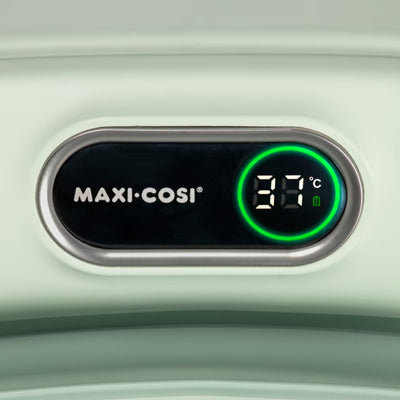 Banheira Infantil Dobrável Maxi-Cosi Indigo Plus Sage Green - Termômetro HighSense integrado